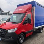 MERCEDES SPRINTER 316 T 37 35 CENTINA E TELO CASSONE INOX